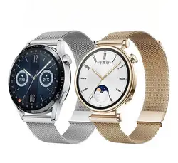 The same official Milanese strap for Huawei GT4 watch strap stainless steel magnetic strap 41mm 46mm gt 4