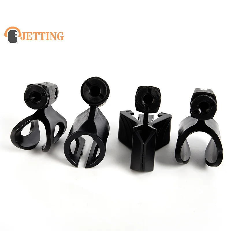 Multifunctionele praktische draagbare microfoonhouder Universeel podiumgebruik Clipstandaard Draaibaar Verstelbaar Rekbaar Duurzaam