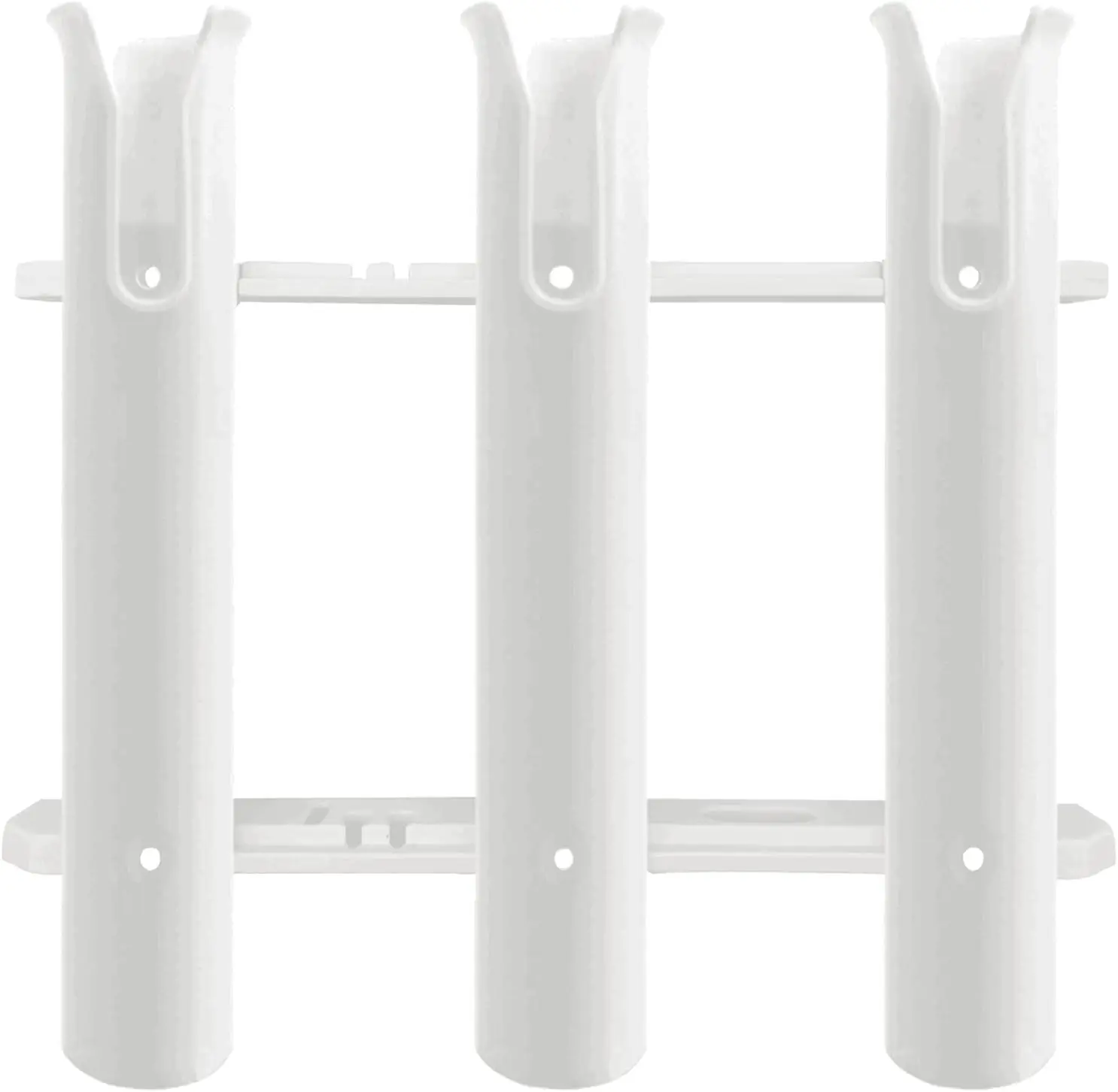 

Держатель для 3 удочек для лодки, понтона, гаража – удобное хранение для удочек, плоскогубцев, ножей для филе.
