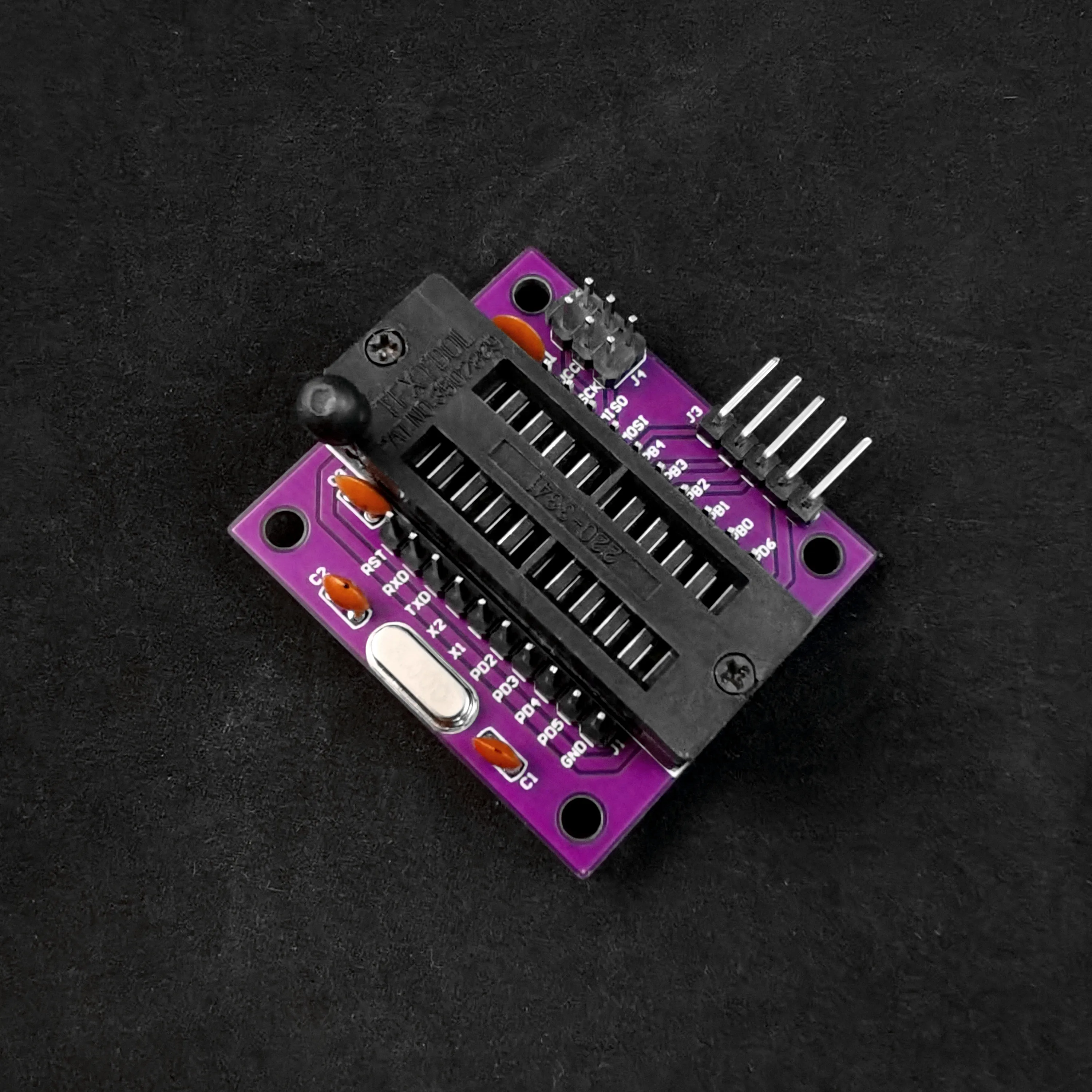 miniCore ATtiny2313/4313/A/V-10PU DIP20 Minimum System Board Can Make Arduino Programming Block With ISP6 and Serial Inteface