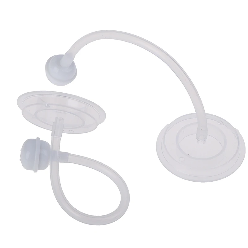 

2 шт., сменная соломинка для детской бутылочки, широкий рот, калибр, силиконовые аксессуары для кормления