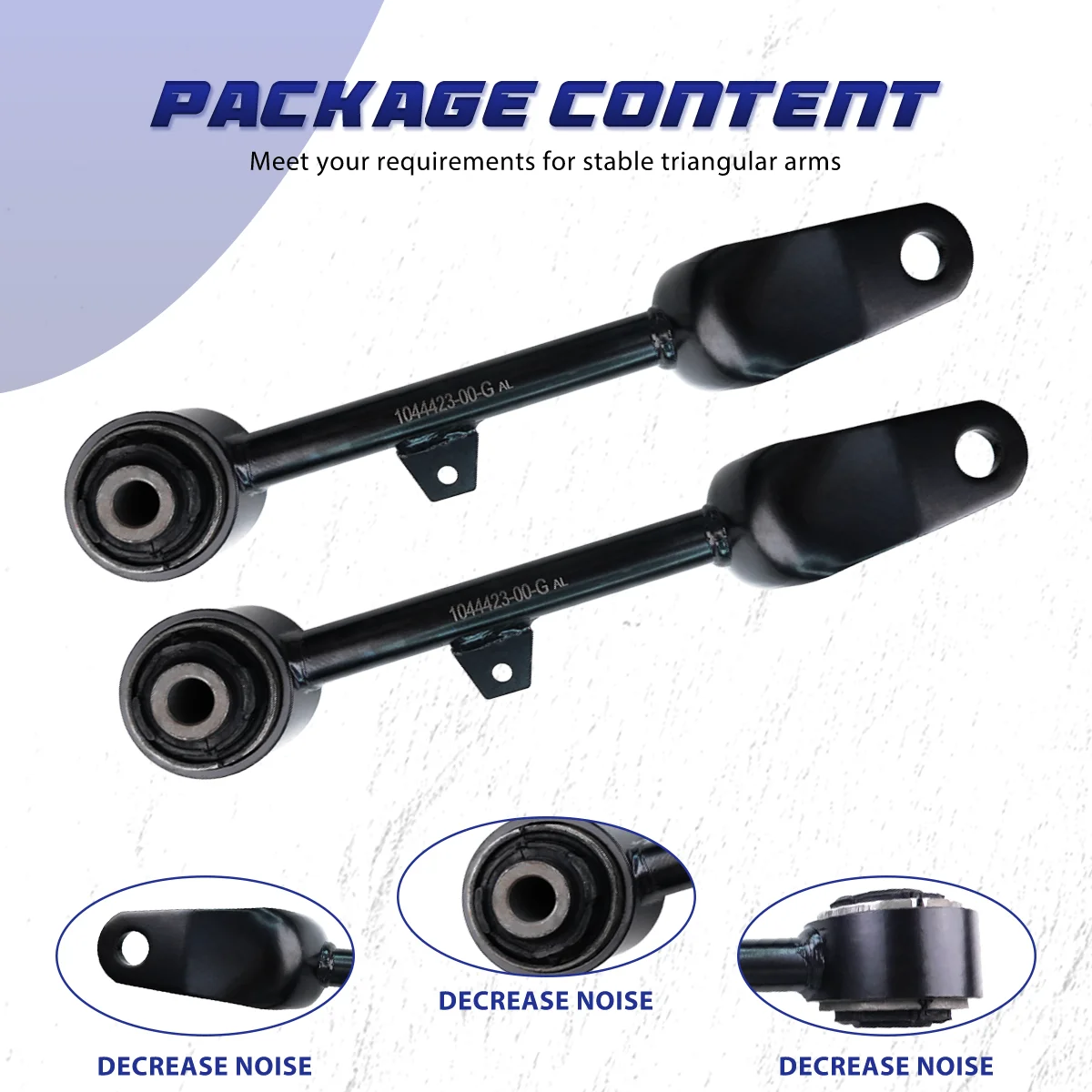 AzbuStag suspensi kiri kanan, 8 buah lengan kontrol bawah belakang untuk Tesla Model 3 5YJ3 Y 5YJY 2017 2018 2019 2020 2021
