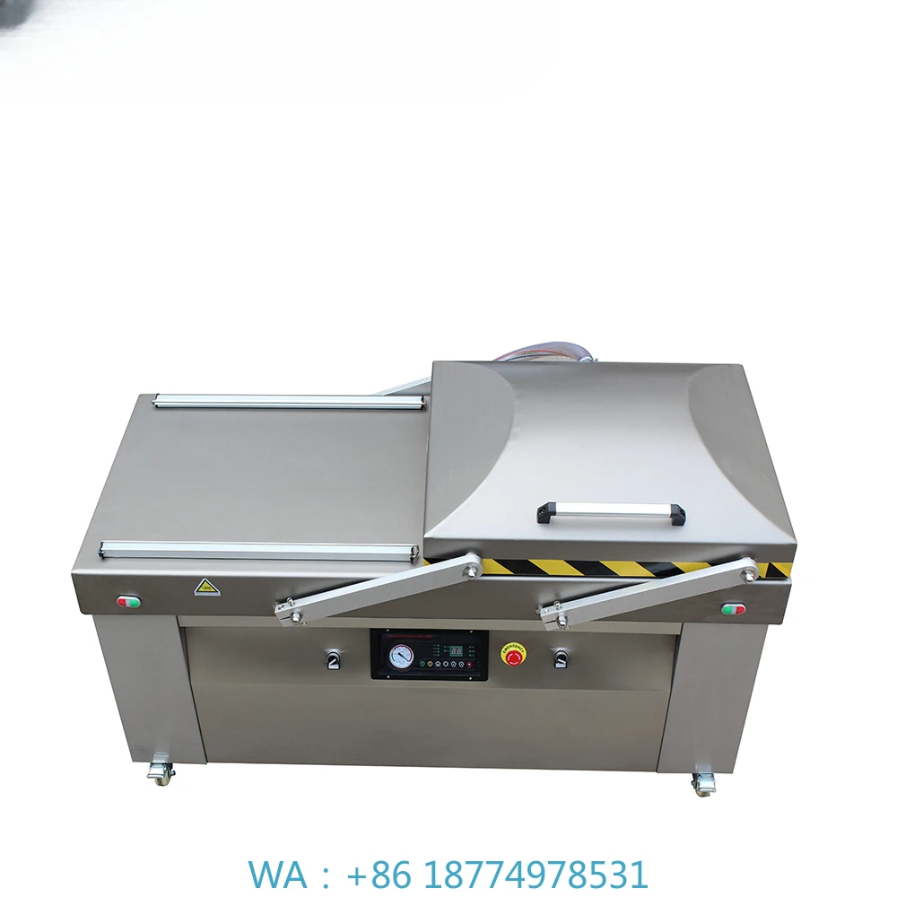 Vacuum Sealer Machine Double Chamber for Food Packing StorageDZ400 2SB Automatic Food Grade Vacuum Packaging Machine