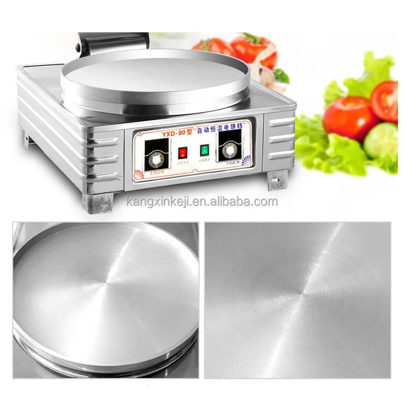 Pan Electric Bread Pizza Pancake and Crepe Maker Fully Automatic Electronic Baking