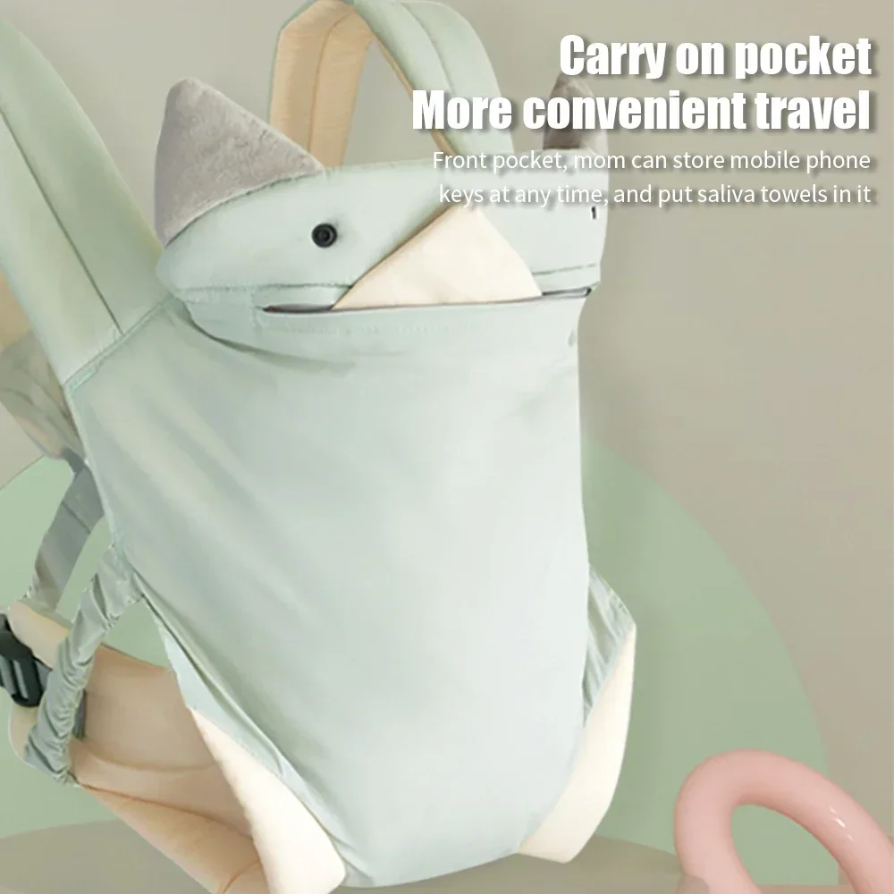 Baby Carrier Sling Wrap Simple Portable Newborn Toddler Backpack 0-36M Multifunction Kangaroo Wrap, New Born Girl Boy Items