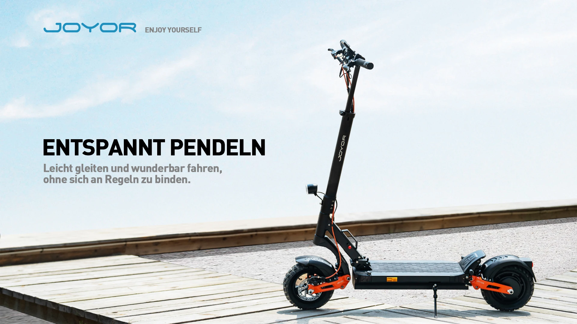 JOYOR T6E PRO（ABE) Elektroroller für Erwachsene, 48V26AH Akku, E-Mountain-Scooter, 10 Zoll Offroad-Reifen, faltbarer E-Scooter – Detail 2