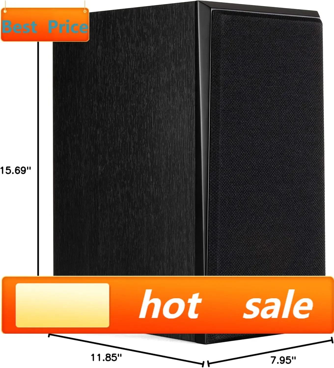 RP-600M Reference Premiere Bookshelf Speakers - Pair (Ebony)