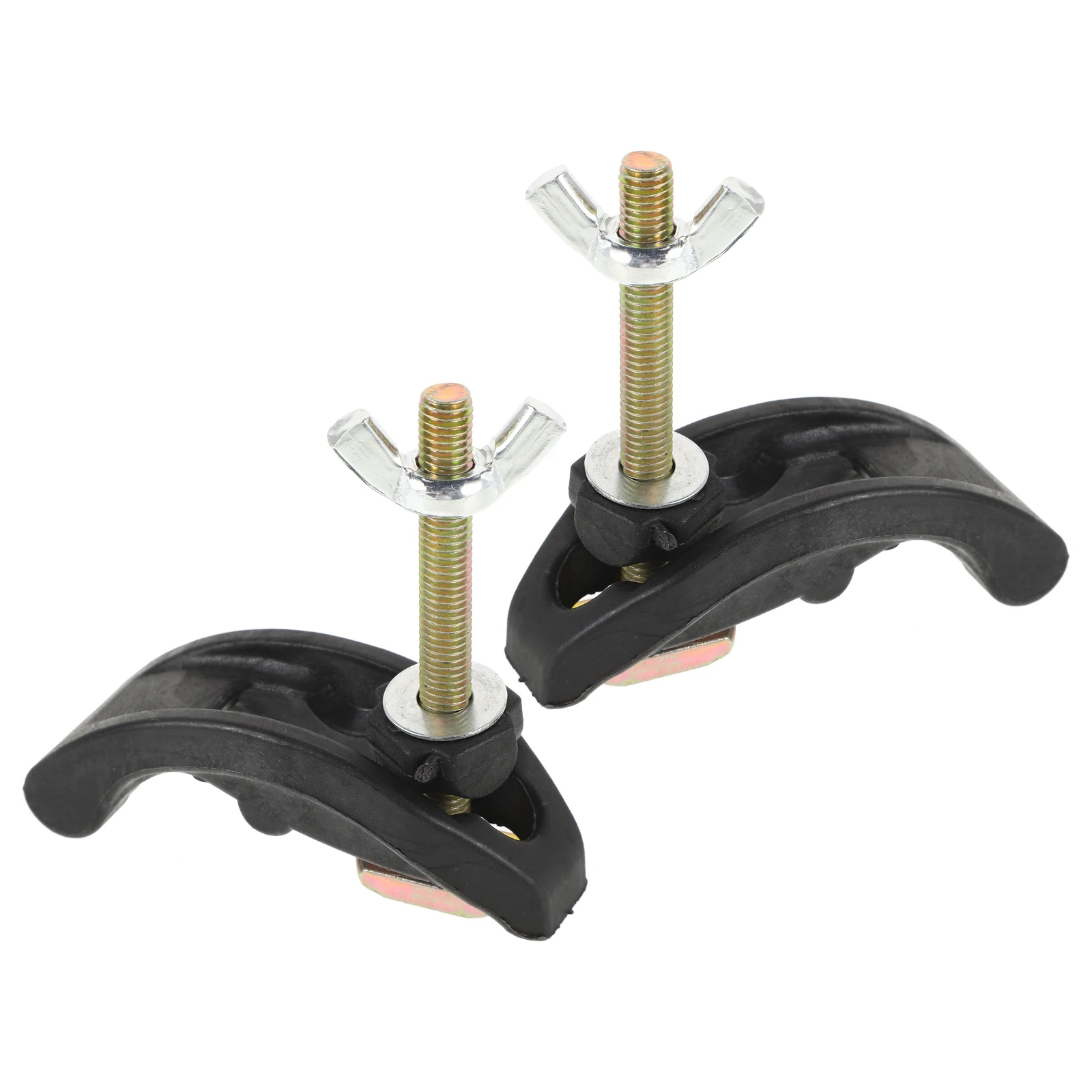 

2 Pcs Engraving Machine Platen Clamp Fixture Clamps Bow Parts Press Iron for Woodworking