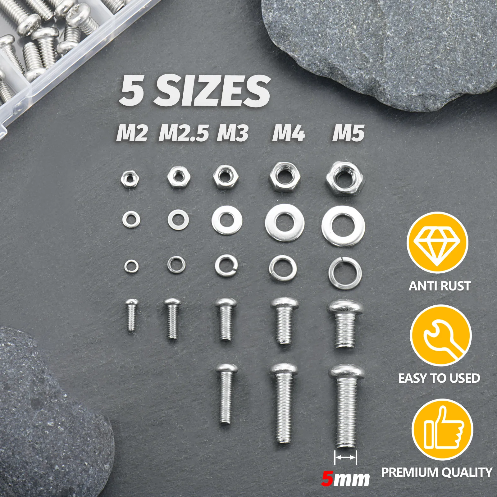Kit Beragam Sekrup Mur Baut Ba - Home Improvement Kit ulasan dan harga