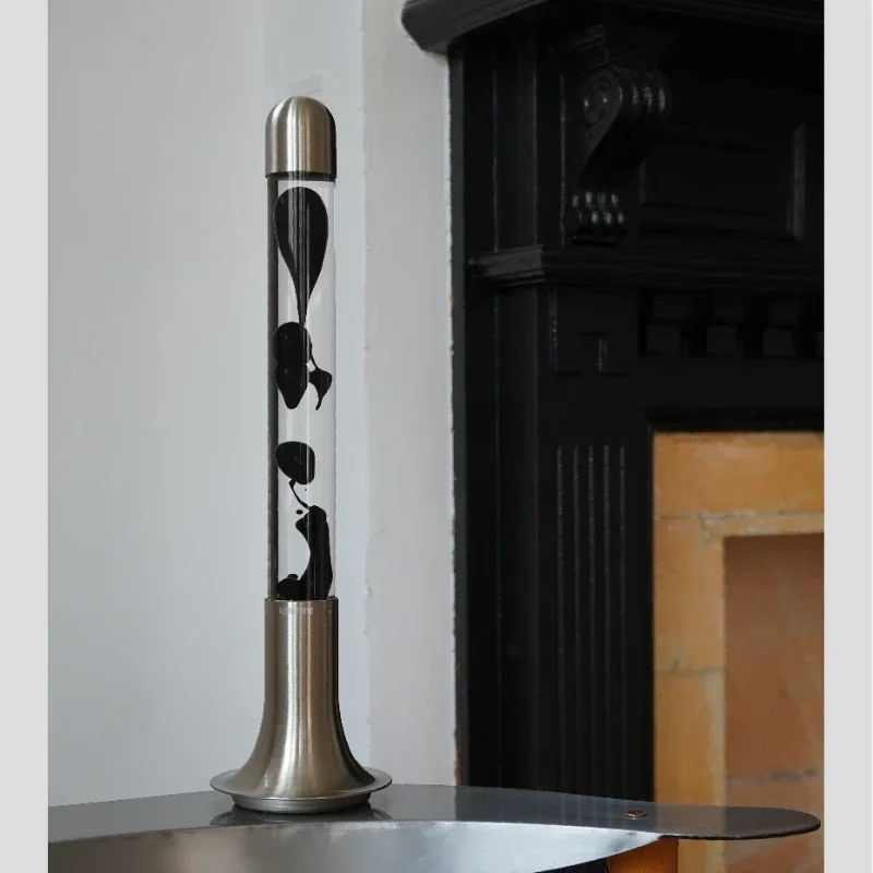 QQFloating Light | Black Dynamic Original Table Floor Lamp Silent Middle Ancient Lava Lamp