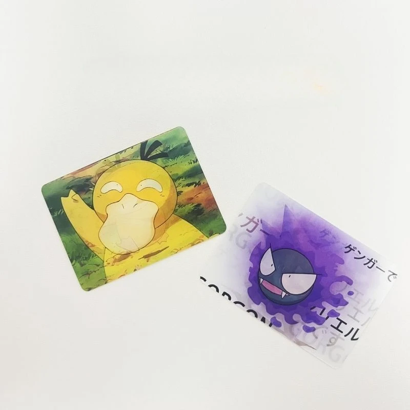 โปเกมอนสร้างสรรค์การ์ดปิกาจู ไซดั๊ก เกนการ์ ชาริซาร์ดอะนิเมะแอ็คชั่นฟิกเกอร์การ์ดน่ารักของเล่นเด็กของขวัญอะนิเมะสินค้า