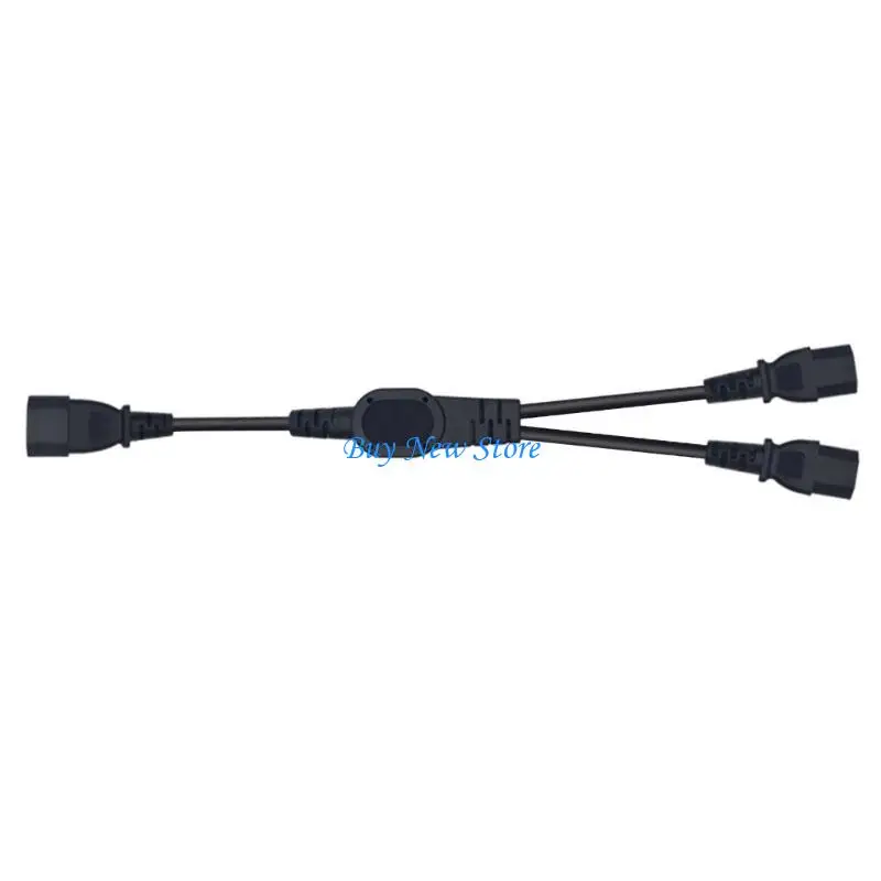 

20CE US IEC320 C14 to 2xC13 Power Cord, Single IEC320 C14 Male to 2xC13 Female Cable