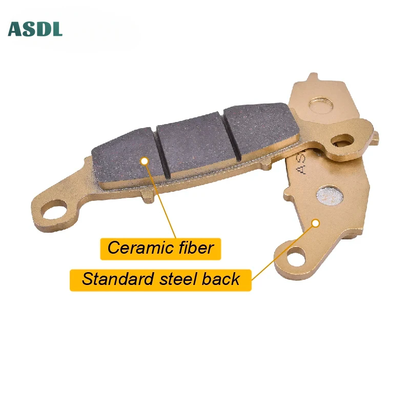 Motorcycle Rear Brake Pads For Kawasaki VN 900 1500 1600 1700 2000 ZR250 GPZ1100 ZR1100 ZR750 ER-6f  ER-6n ER 650 400 Ninja