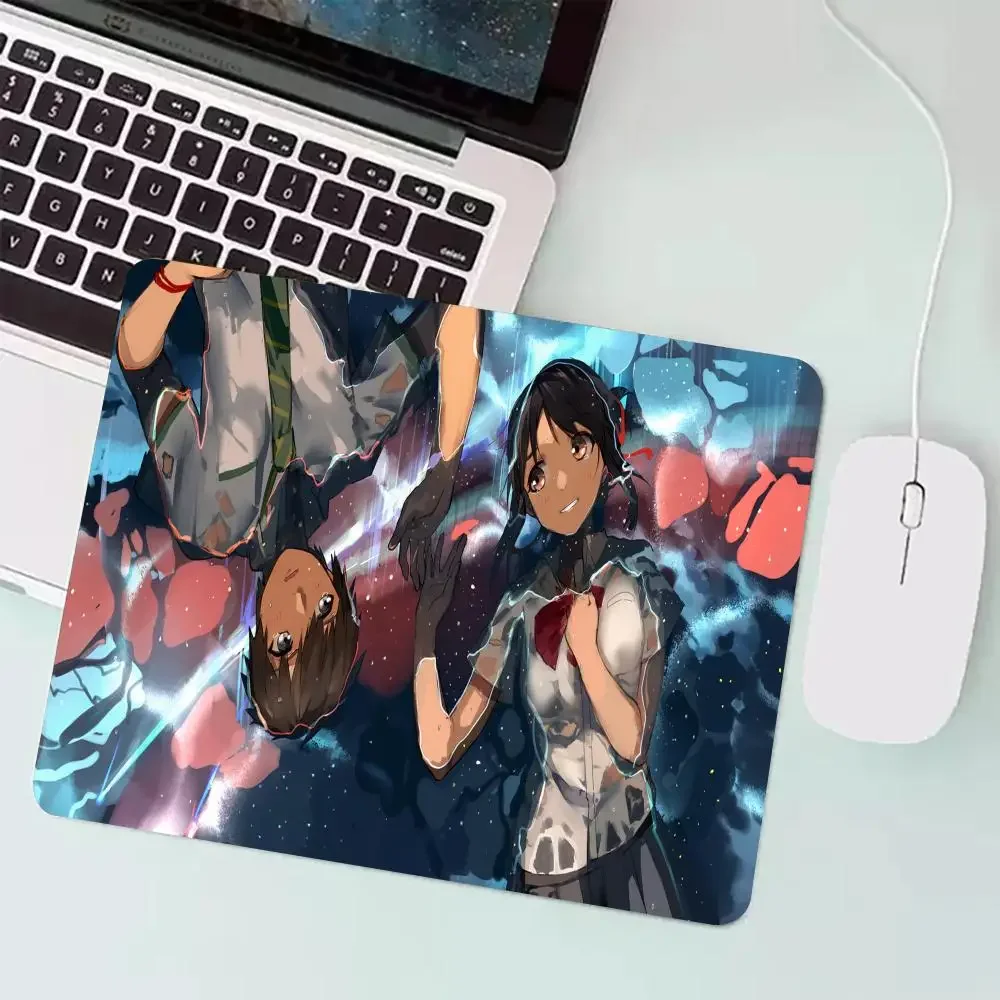 

Anime Your Name Mousepad Rubber Small Mouse Pad Gaming Keyboard Table Mat Office Gaming Mouse Pad Rubber non-slip and durable