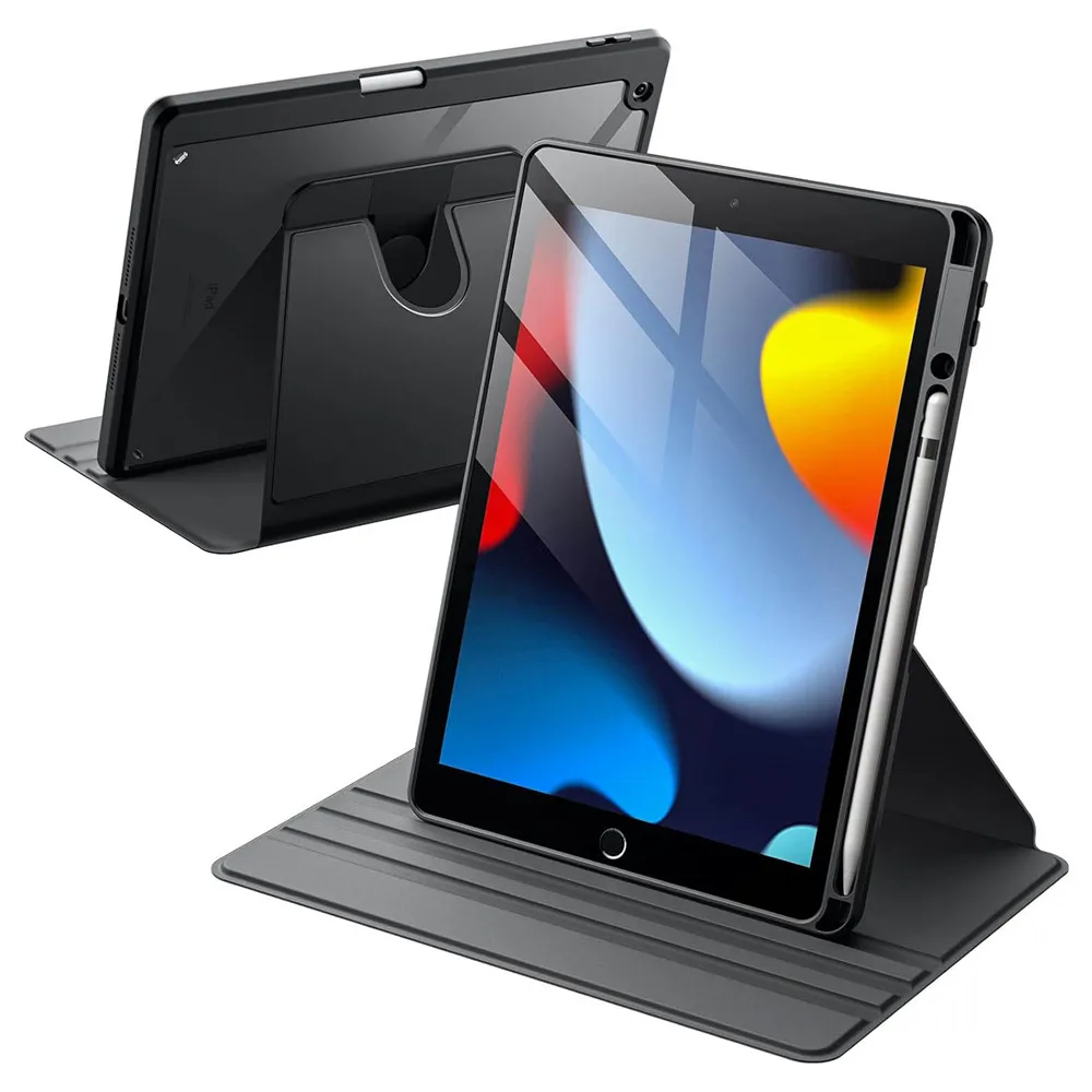 

360 ° Вращающийся чехол для iPad 2024 Air 11 13 M2 Pro 11 13 M4 Air 4 5 10,9 iPad 7/8/9/10-го поколения iPad 11th Mini 6 7 Чехол-подставка для планшета