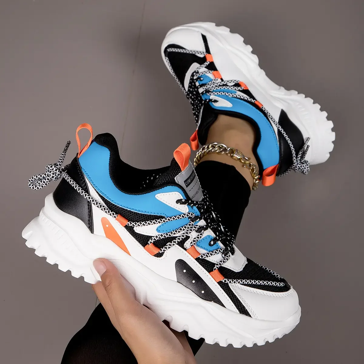 Women Breathable Sneakers Running Shoes Fitness Sports shoes Casual Shoes Sportwear Walking shoesRecreation woman