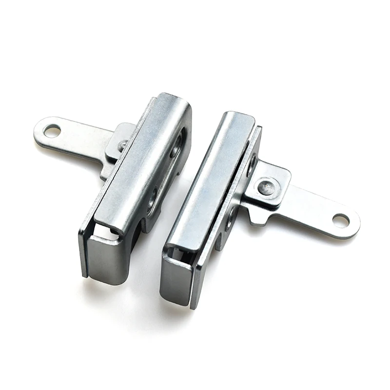 R 4 pull type mechanical door lock zipper press drive impact door lock impact type concealed heavy-duty hasp fastener