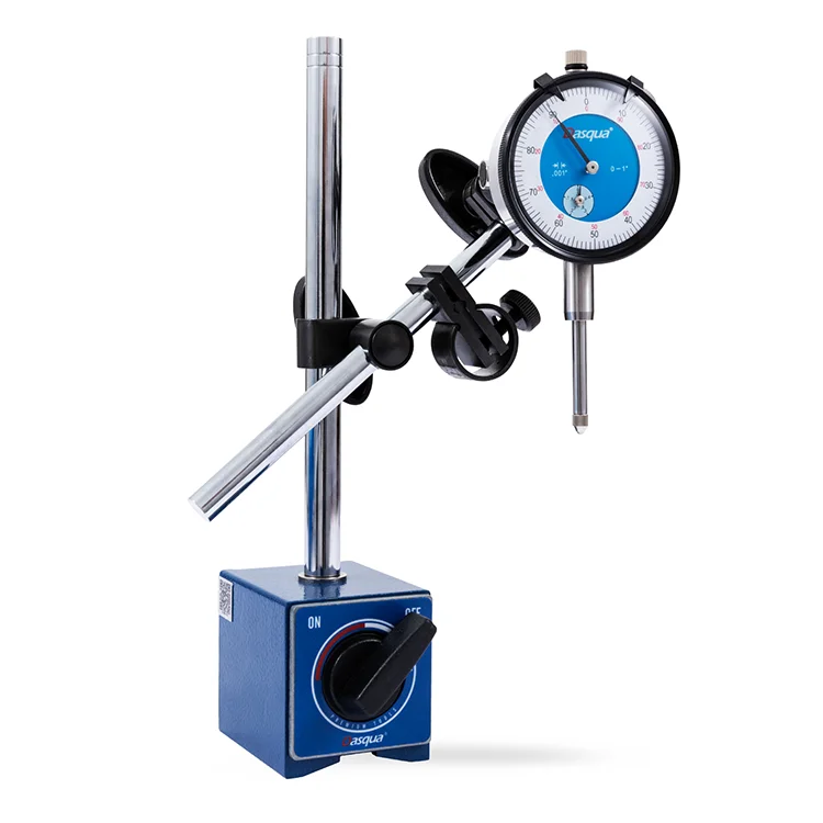 

Dasqua Magnetics Base Dial Indicator and Magnetics Base With 0-10mm Dial Indicator Set