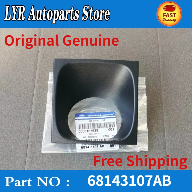 

Original Genuine For 14-15 JEEP GRAND CHEROKEE FRONT BUMPER ADAPTIVE CRUISE CONTROL BEZEL 68143107AB