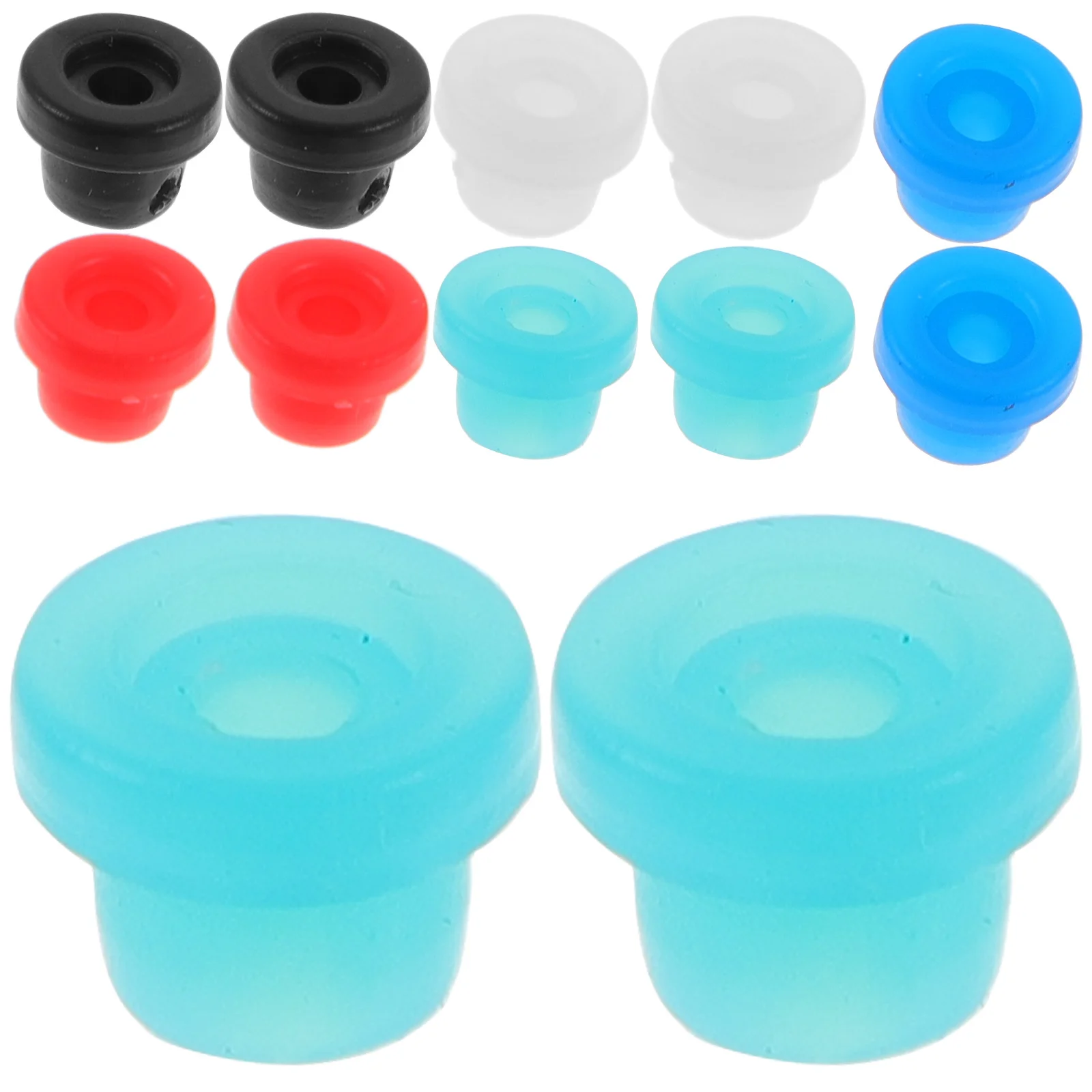 

100 шт., силиконовые втулки для штифтов, иглы для тату-машины, стабильная игольная подушка, подушечки для катушек, силиконовая втулка для штифтов