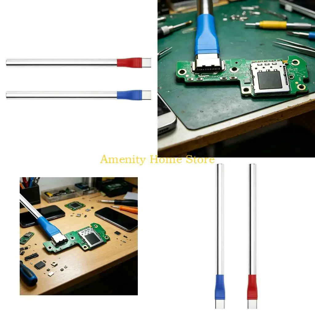 F26C Sturdy Steel Type C Charging Port Guard PCB Repair Tool For Mobile Repair