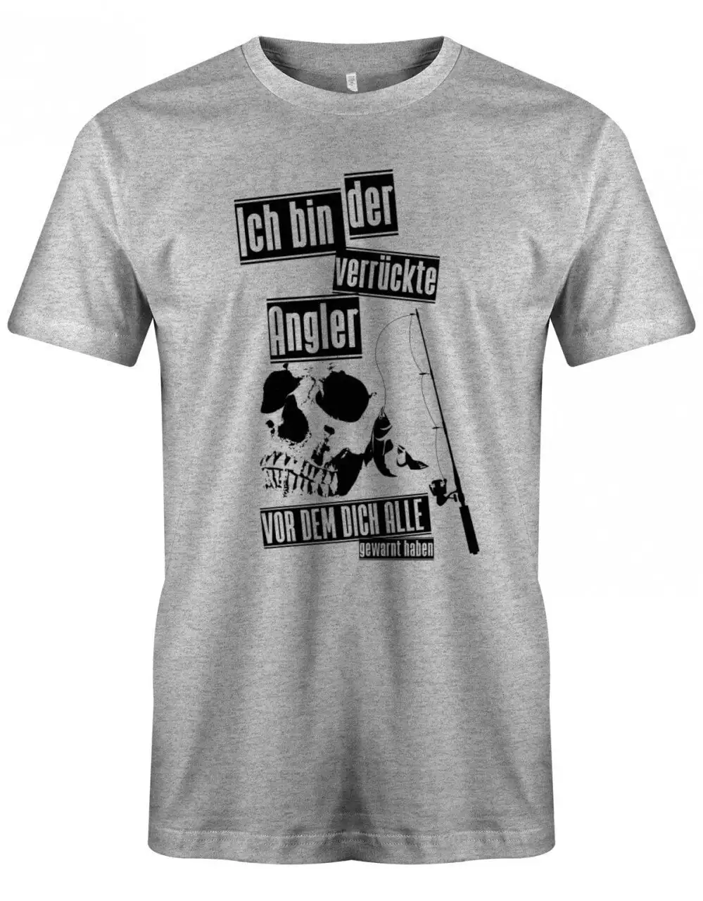 Angler T Shirt Ich Bin Der Verrückte Vor Dem Dich Alle Gewarnt Haben Geschenkidee Für Männer