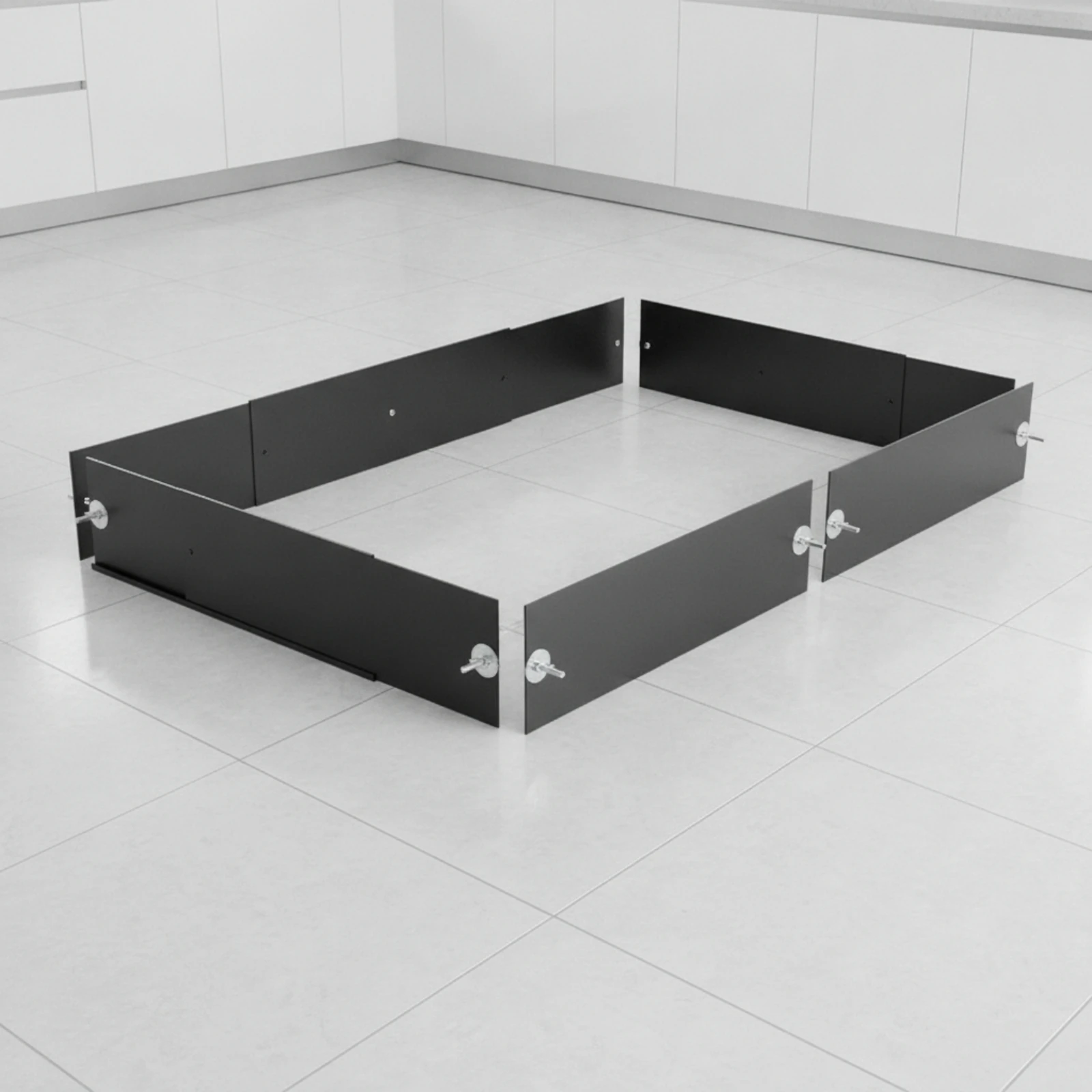 Pet Enclosure Panel Customizable Metal Pet Playpen Fence with Metal Fasteners Collapsible Dog Pen Portable for Young Dogs