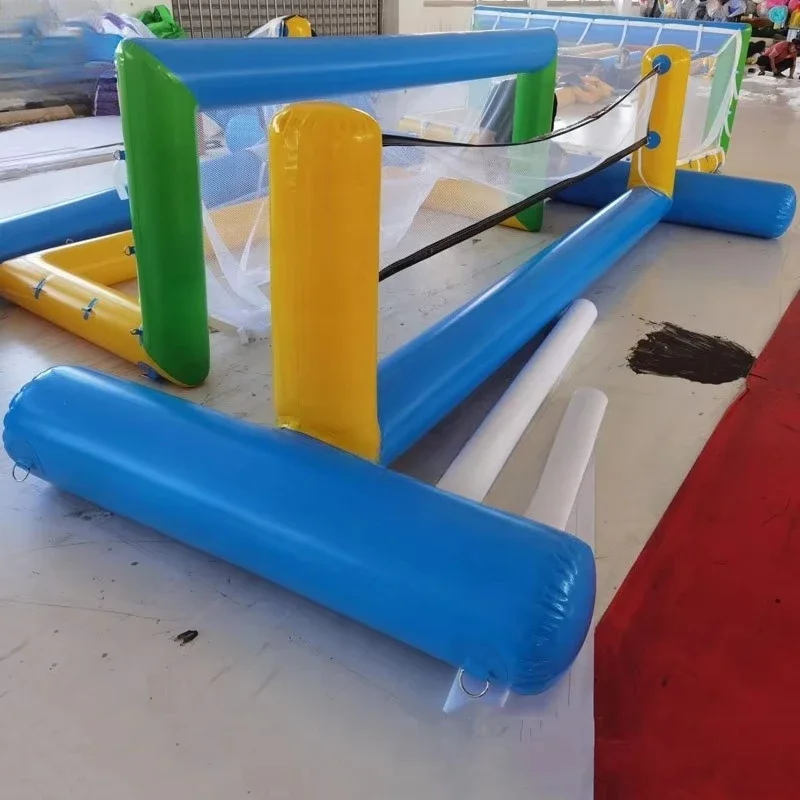 Airtight Factory Sale Cheap Inflatable Water Volleyball Court