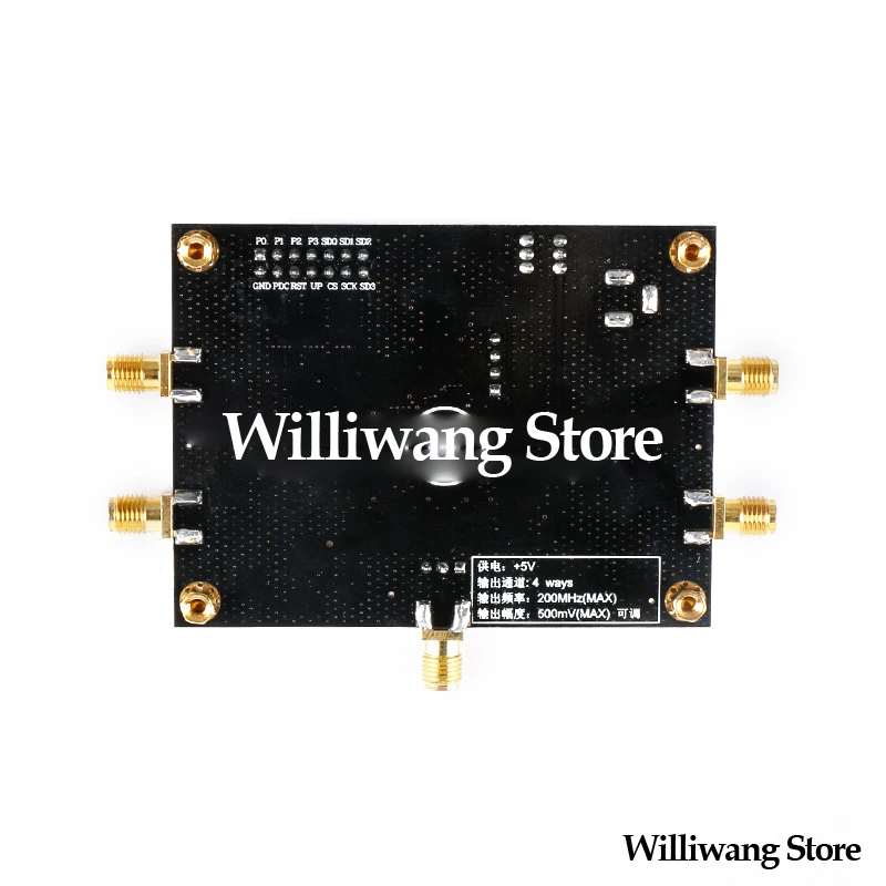 AD9959 High-Speed DDS Module Sine Wave Signal RF Signal Source Generator Four Channels Far Exceeds AD9854