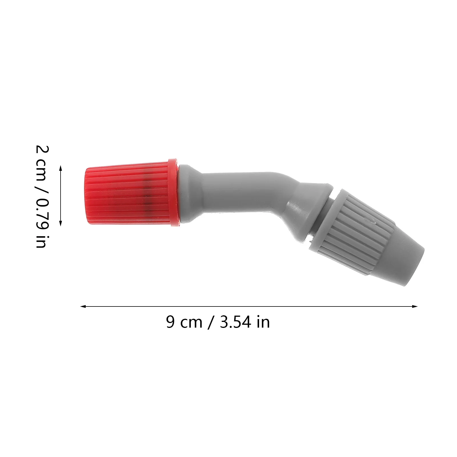 

5pcs Cone Shape Sprayer Nozzle Durable Plastic Lightweight Portable Fits Hose Garden Irrigation Pet Bathing Home Cleaning