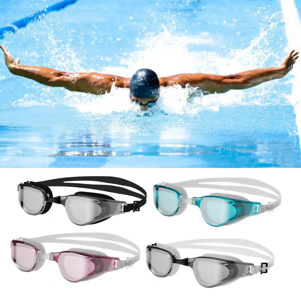 Uv Swimming Goggles High Clarity Swimming Goggles Waterproof Anti fog Swim Goggles for Adults Lens Silicone Diving