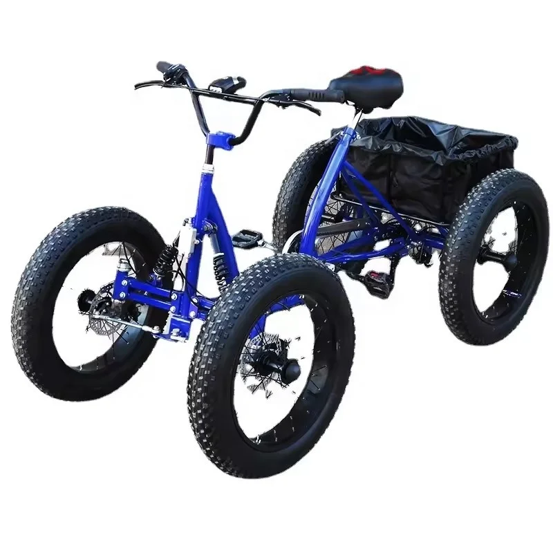 2024 The Latest Fat Tire Pedal Quad Bike