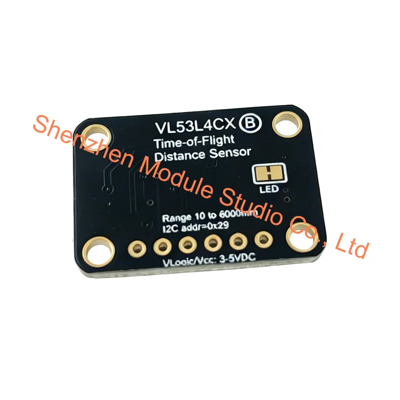 1PCS 2PCS VL53L4CX Time of Flight Sensor Module, 1-6000mm Long Distance Ranging Sensor