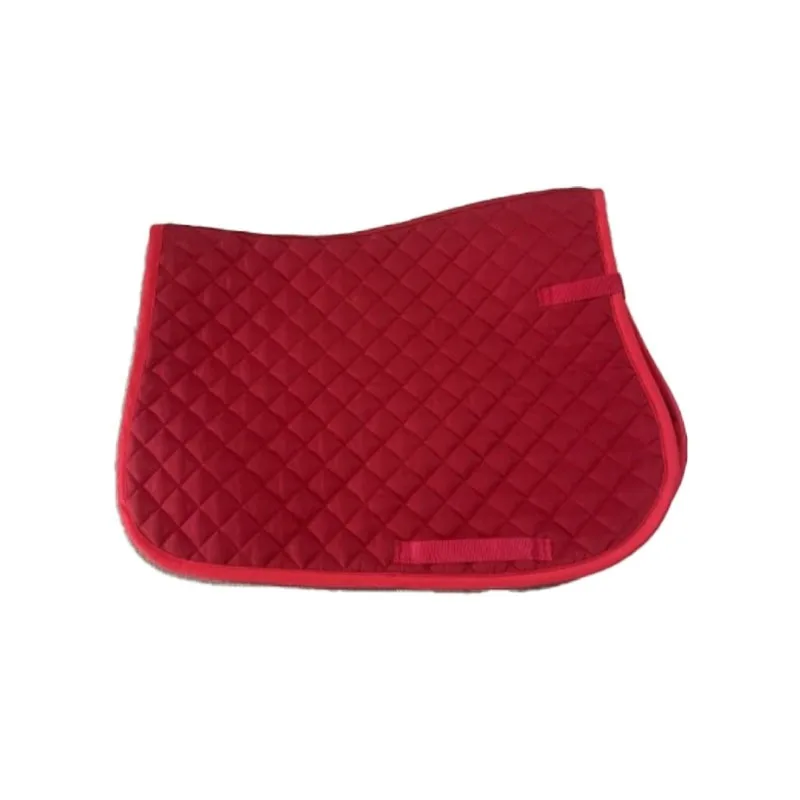 

Saddle pad full size for a variety of uses including dancing and racing jumping