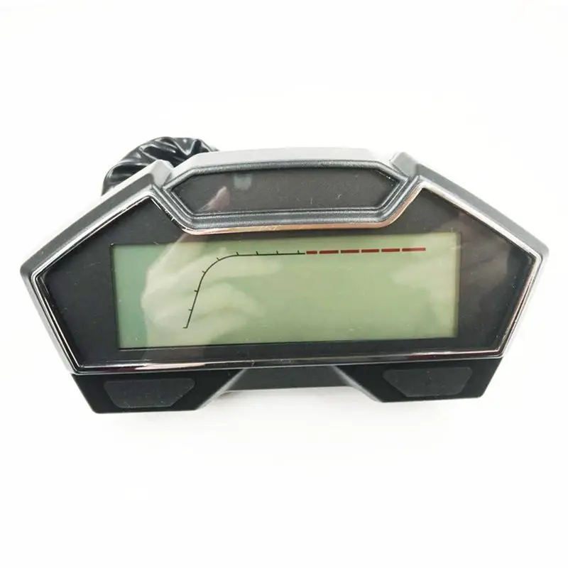 AEA6-Universal Motorcycle Speedometer Odometer Tachometer RPM Speedometer LCD Digital Gauge Parts
