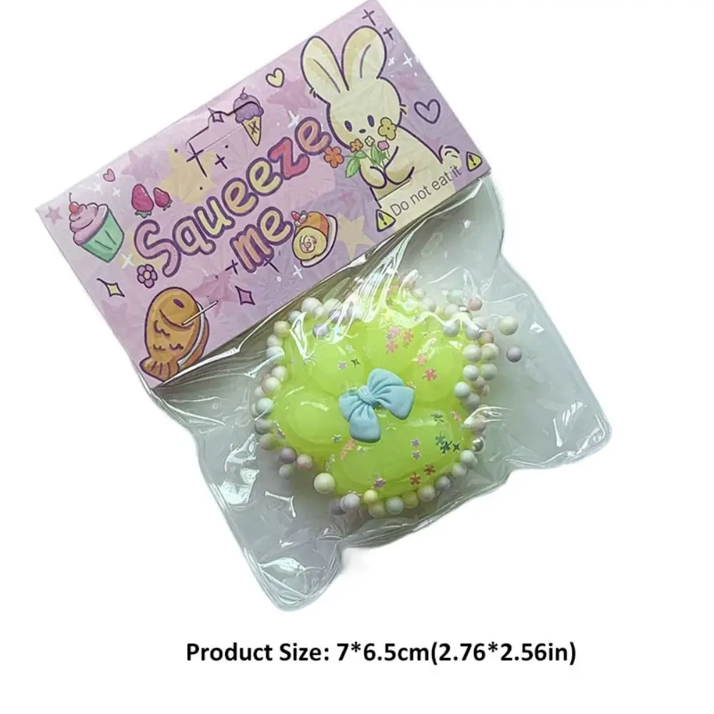 ใหม่นุ่มบีบ Cat Paw ของเล่น Sticky Luminous เด็กของขวัญวันเกิดน่ารัก Decompressing และ Pinching ของเล่น squishy Fidget ของเล่น