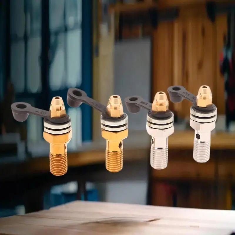 M10x1.25mm M10x1.0mm مسمار بانجو - لمضخة فرامل الدراجة، سهلة التركيب