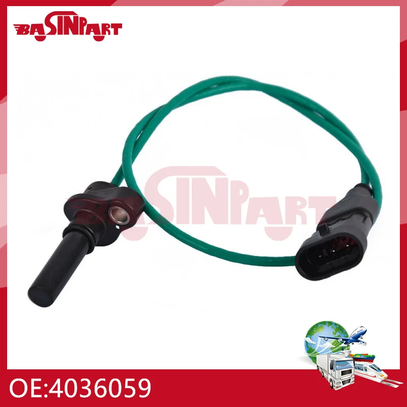 4036059 NEW Turbo Speed Sensor For International Volvo Cummins Turbo ISX ISM ISL 8.0L 4089377 4032068 4027517 3596936 3598841