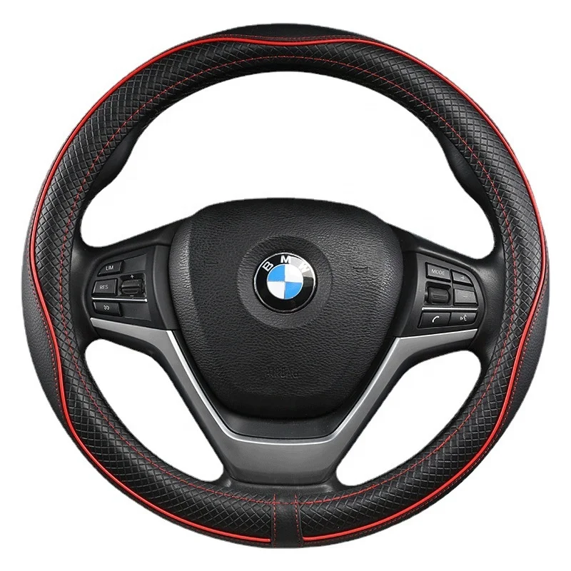 

Car steering wheel cover New Design Skin feel leather car steering wheel cover of all Seasons comfortable breathable