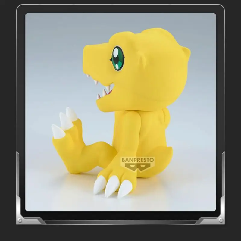 

Original Bandai Namco Banpresto Digimon Adventure Sofvimates Agumon Pvc Anime Figure Model Collector Desktop Ornament Toy Gift