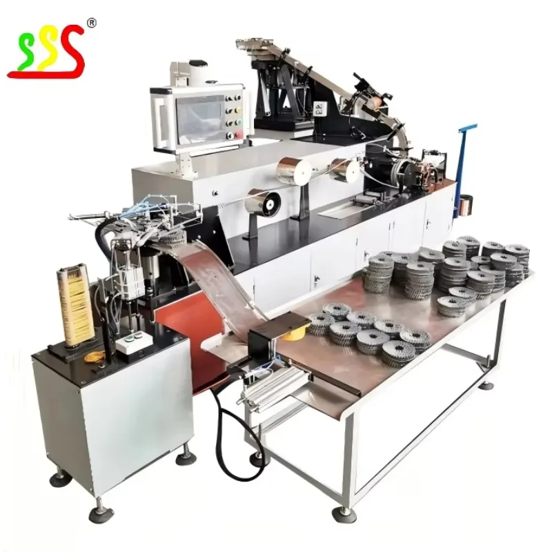 SSS High Capacity  2800pcs/min 12kw Power Energy Saving & Automatic Coil Nail Making Machine