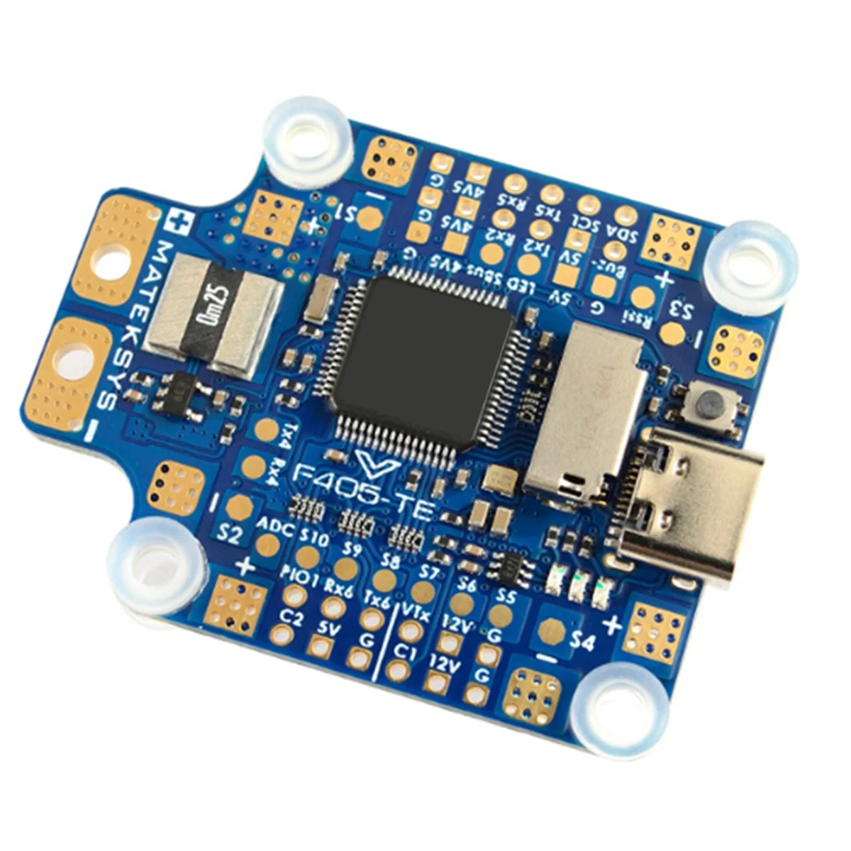 For F405-TE F405 STM32F405RGT6 Flight Controller Built-in OSD SD Slot for RC Drone F405-SE Updated Version