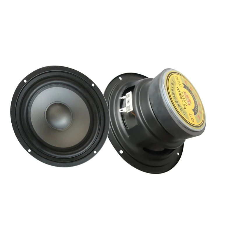 8Ohm 60W Woofer Bass Speaker 6.5 Inch HIFI Subwoofer Strong Power Loudspeaker Car Audio Equipment For Home Theater DIY 1PC