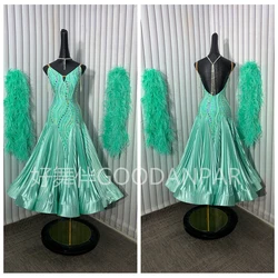 Waltz Ballroom Dance Dress Women Competition Dance Gown Ballroom Dancing Costume standard dance dress women competition 2024