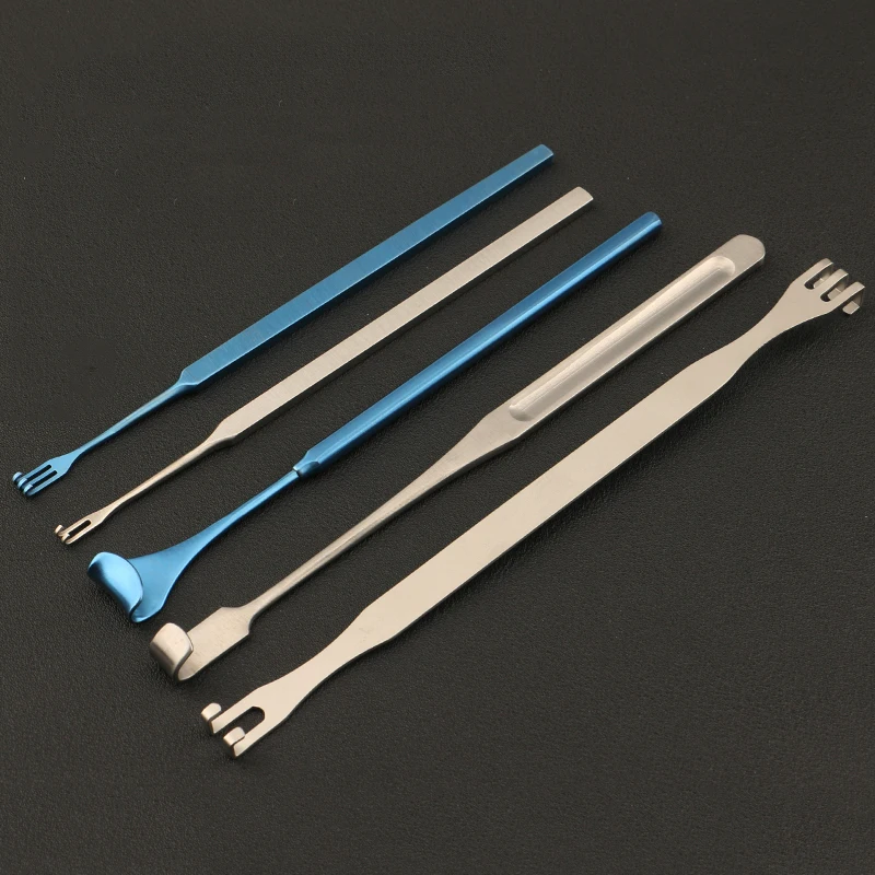 Cosmetic Plastic Instrument Nose Comprehensive Plastic Eye Bag Hook Eyelid Hook Double Teeth Double Eyelid Surgery Tool