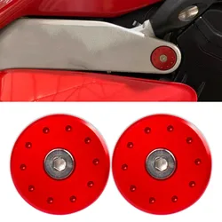Motorcycle CNC Frame Hole Cap Decorative Cover Plug Bolts Screws For Panigale V4 V4S Streetfighter V4 V4S