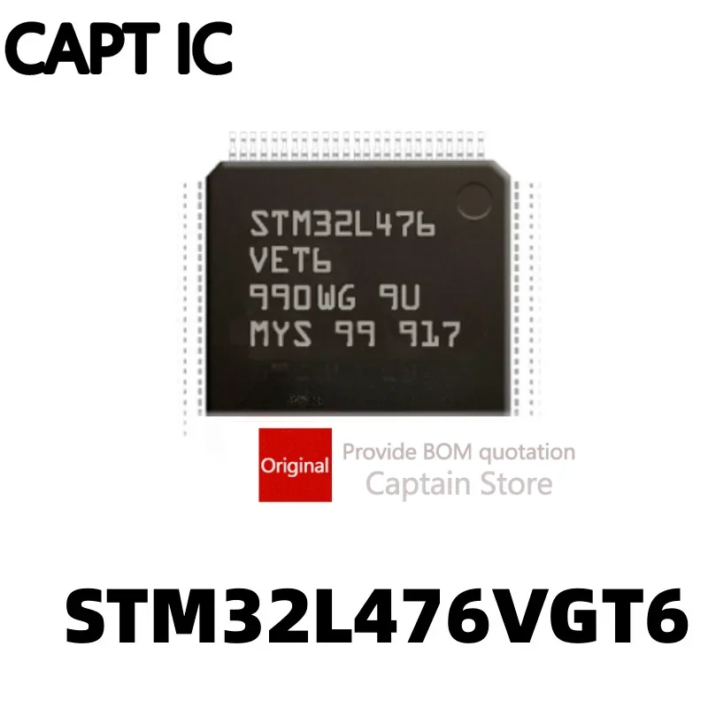 5PCS STM32L476VGT6 LQFP100 off the shelf 32-bit microcontroller