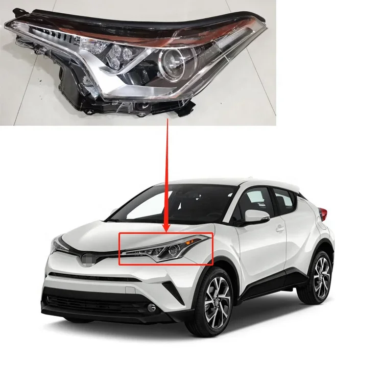 Car Body Kits Accessories Headlight for Toyota CHR 18-21 81150-F4130 81110-F4130 81150-F4110 81110-F4110 81130-F4130