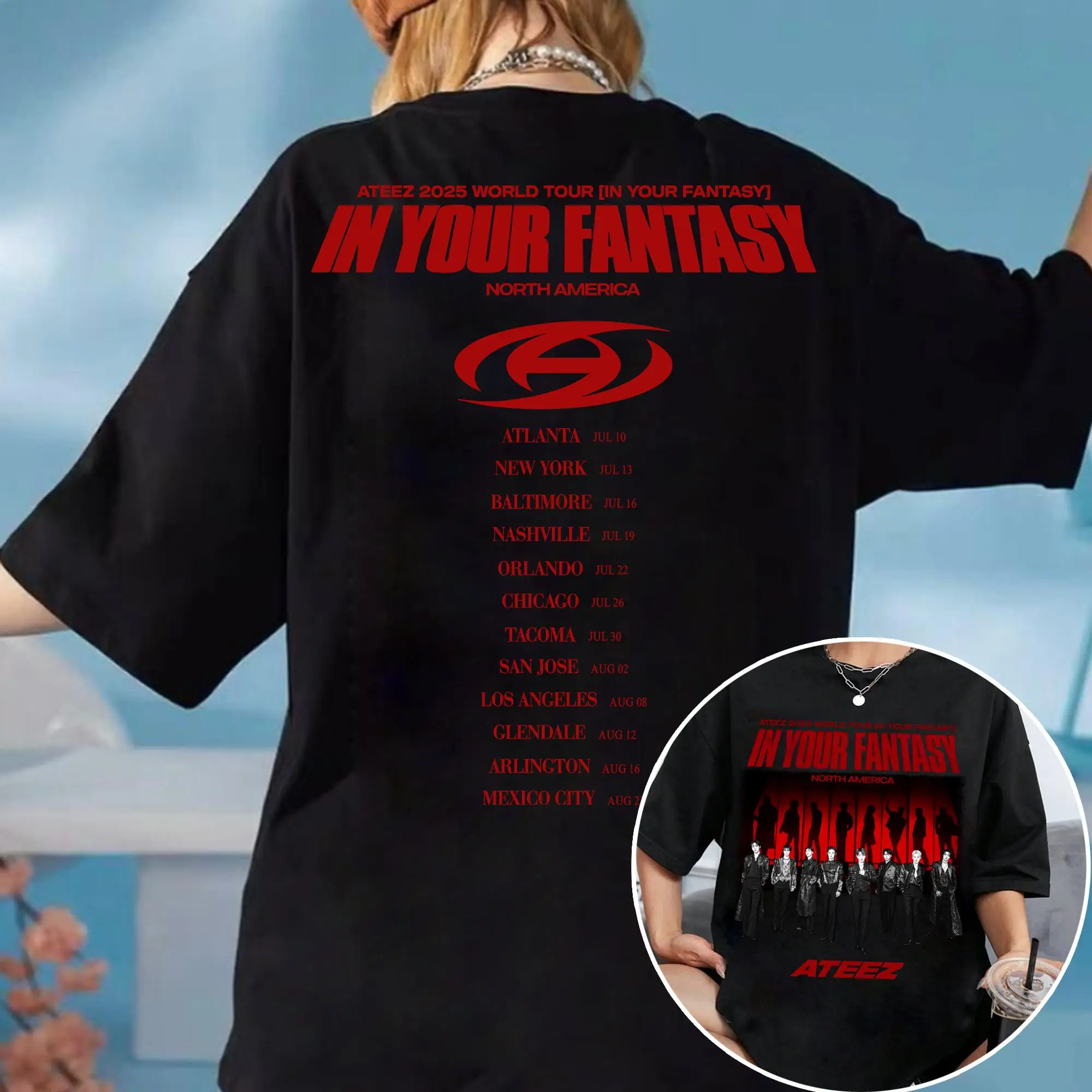 

T-shirt 2025 gothic Fashion clothing Unisex high street