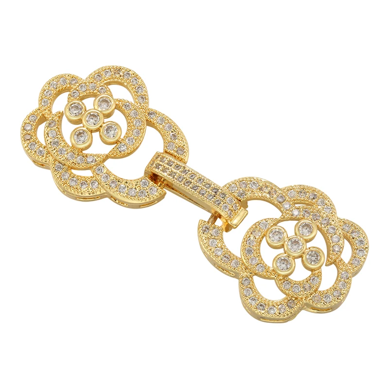 Verschiedene Haken für Schmuckherstellungszubehör, DIY-Haken, Zubehör, Zirkonia-Verbinder für Armbänder: VK163 – Detail 3